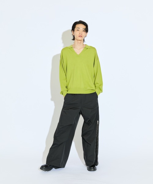 パンツ NIEL SNIDEL｜ワイドラインパンツ | Rakuten Fashion(楽天