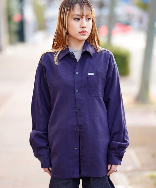 Cal Top（キャルトップ）の「CALTOP キャルトップ L/S SHIRTS 無地シャツ（シャツ/ブラウス・メンズ・ブラック/ネイビー/バーガンディー・SMALL/MEDIUM/LARGE）」の22枚目の写真
