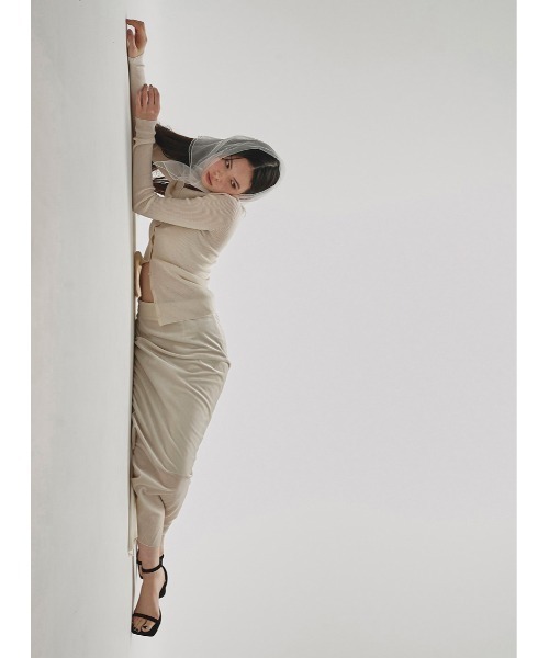 Pencil Velour Skirt（スカート）｜TODAYFUL（トゥデイフル）の