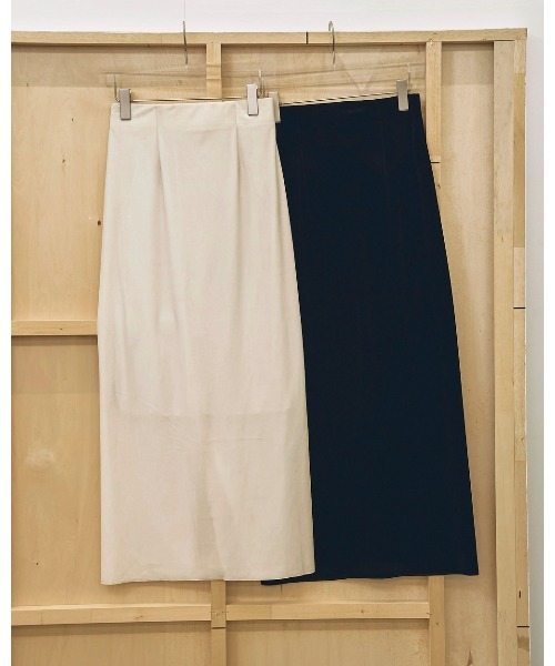 Pencil Velour Skirt（スカート）｜TODAYFUL（トゥデイフル）の