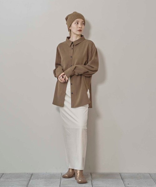 TODAYFUL（トゥデイフル）の「Pencil Velour Skirt（スカート・レディース・キナリ/ブラック・36inch/38inch）」の19枚目の写真