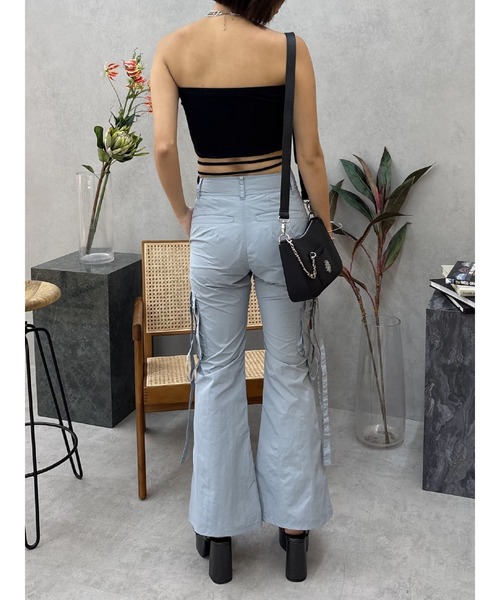 EVRIS（エヴリス）の「ハートモチーフコルセットトップス（チューブトップ・レディース・ブラック/ホワイト・FREE）」の9枚目の写真