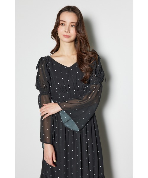 rienda リエンダ　コットンレースフレアワンピース rienda｜コットンレースフレアワンピース | Rakuten Fashion