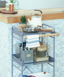 journal standard Furniture (ジャーナルスタンダードファニチャー)の《WEB限定》【Mash/マッシュ】LIV steel wagon スチール ワゴン(家具)