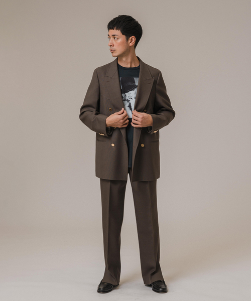 AD1995 90s ARCHIVE ウールコート フレアパンツ セットアップ セール】COUTURE D'ADAM(クチュール ド アダム) Dixie Trousers
