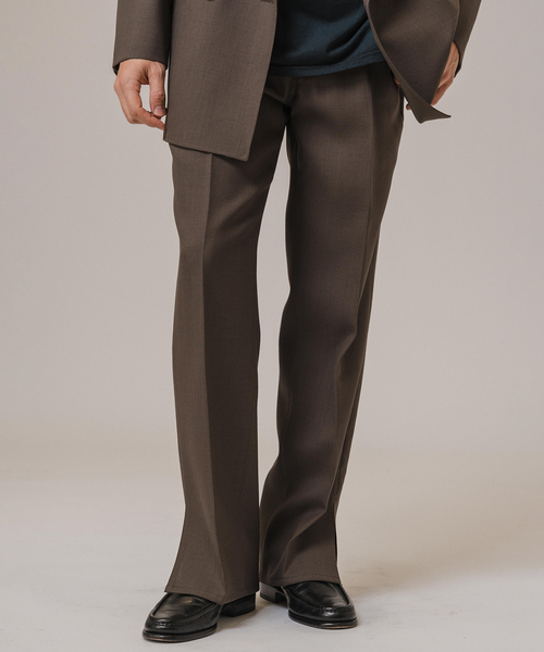 Couture d'adam（クチュールドアダム）の「COUTURE D’ADAM(クチュール ド アダム)  Dixie Trousers / Vintage Tropical（スラックス・メンズ・ブラウン・40/42）」の4枚目の写真