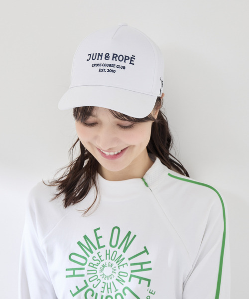 JUN&ROPE'（ジュンアンドロペ）の「ロゴ刺繍キャップ（キャップ・レディース・ピンク/ネイビー/ブルー系その他2・FREE）」の22枚目の写真