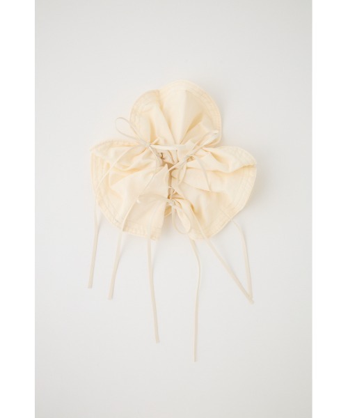 MOUSSY(マウジー)の「BIG RIBBON シュシュ(ヘアゴム・レディース・ブラック/ホワイト・FREE)」の9枚目の写真