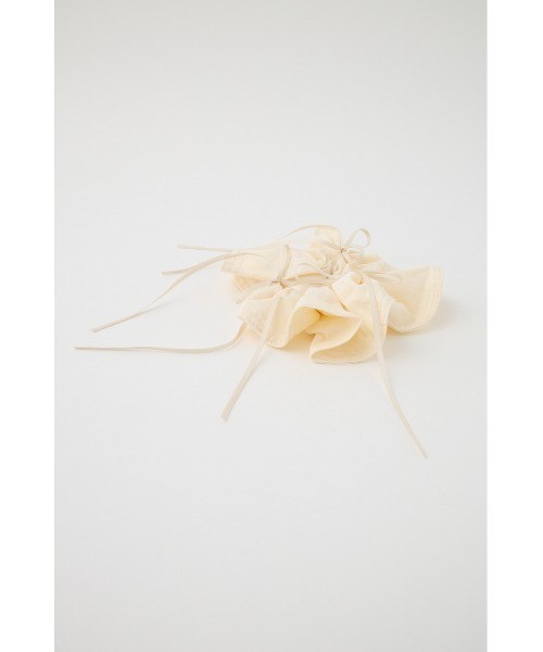 MOUSSY(マウジー)の「BIG RIBBON シュシュ(ヘアゴム・レディース・ブラック/ホワイト・FREE)」の10枚目の写真