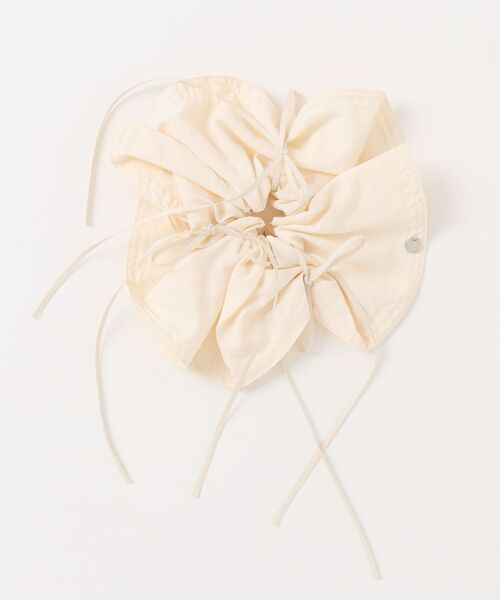 MOUSSY(マウジー)の「BIG RIBBON シュシュ(ヘアゴム・レディース・ブラック/ホワイト・FREE)」の16枚目の写真