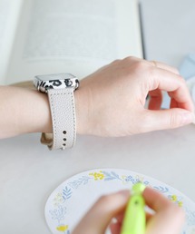 tiny tiny（ティニーティニー）の「アップルウォッチラメPUベルト[tiny tiny(ティニーティニー)]（スマホグッズ）」