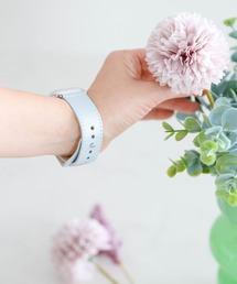 tiny tiny（ティニーティニー）の「アップルウォッチラメPUベルト[tiny tiny(ティニーティニー)]（スマホグッズ）」