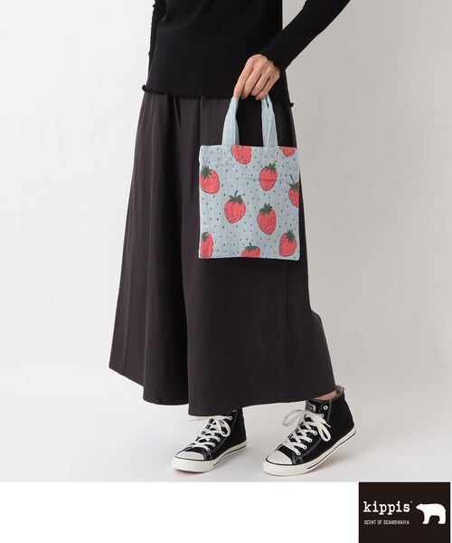 one'sterrace(ワンズテラス)の「Kippis キッピス ミニバッグ イチゴ(トートバッグ・レディース・ブルー系その他7/ベージュ系8・99)」の10枚目の写真