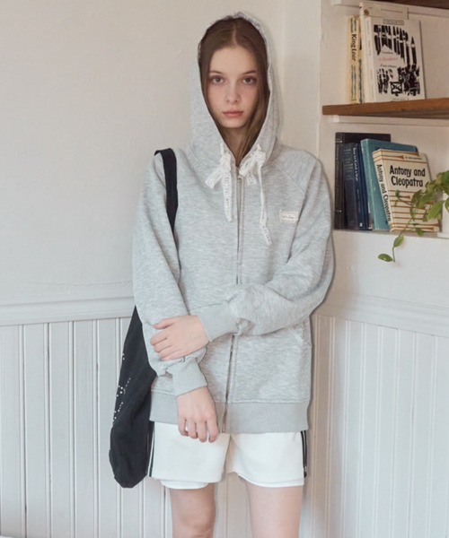 セール】フードチェックパーカー/hood check parker（パーカー