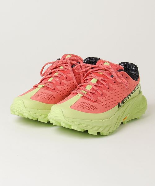 MERRELL（メレル）の「アジリティー ピーク 5（スニーカー・レディース・ベージュ系その他/レッド系その他/ホワイト×ピンク/ライトブルー/ホワイト×ブラック/アイボリー・5.5/8/7.5/7/6.5/6）」の2枚目の写真