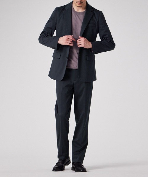 Paul Smith◇テーラードジャケット/M/コットン/BLU/無地/PP-BM-67404