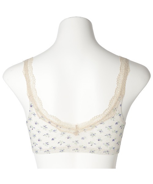 セール】キッドブルー -25デニムフラワーPT -ソフトブラジャー