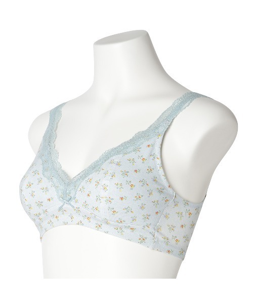 セール】キッドブルー -25デニムフラワーPT -ソフト