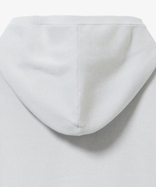 LACOSTE（ラコステ）の「ニットフーディー / プルオーバーニットパーカー（ニット/セーター・レディース・ホワイト/ライトグレー・36/34/40/38）」の11枚目の写真