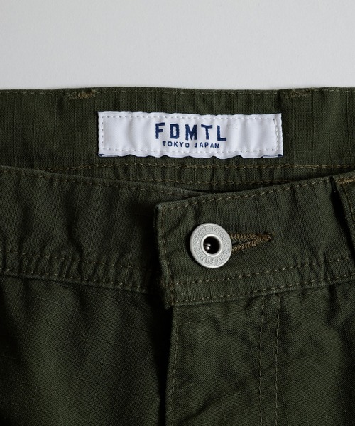 FDMTL（ファンダメンタル）の「FDMTL/ファンダメンタル/HAKAMA CARGO PANTS RINSE（カーゴパンツ・メンズ・カーキ・30inch/28inch/34inch/32inch）」の3枚目の写真