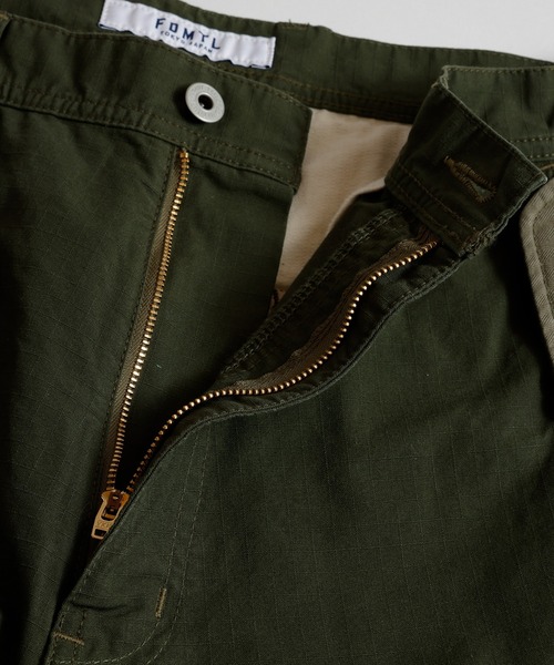 FDMTL（ファンダメンタル）の「FDMTL/ファンダメンタル/HAKAMA CARGO PANTS RINSE（カーゴパンツ・メンズ・カーキ・30inch/28inch/34inch/32inch）」の7枚目の写真