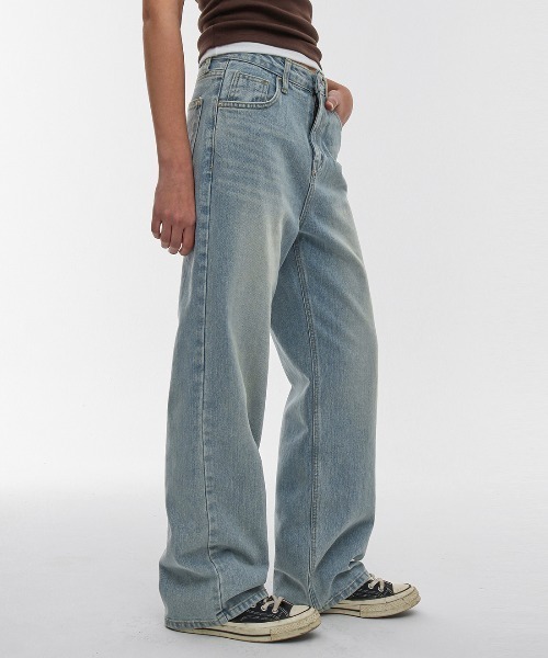 セール】[B-DENIM] CLASSIC STRAIGHT 035（デニムパンツ