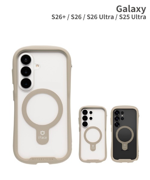 Galaxy S26/S26+/S26 Ultra/S25 Ultra 専用 iFace Reflection MagSynq