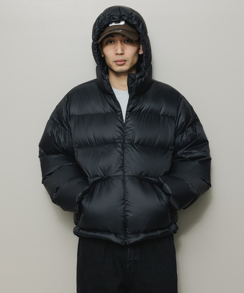 TAION BAL ダウンジャケット 2024秋冬 ブラック BAL/TAION/バル/タイオン/REMOVABLE SLEEVE DOWN JACKET/BAL-TO
