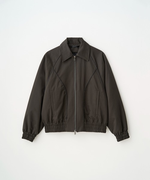 Juha(ユハ)の「LINED PADDED JACKET(ミリタリージャケット・メンズ・ブラック/オリーブ・3/4)」の12枚目の写真