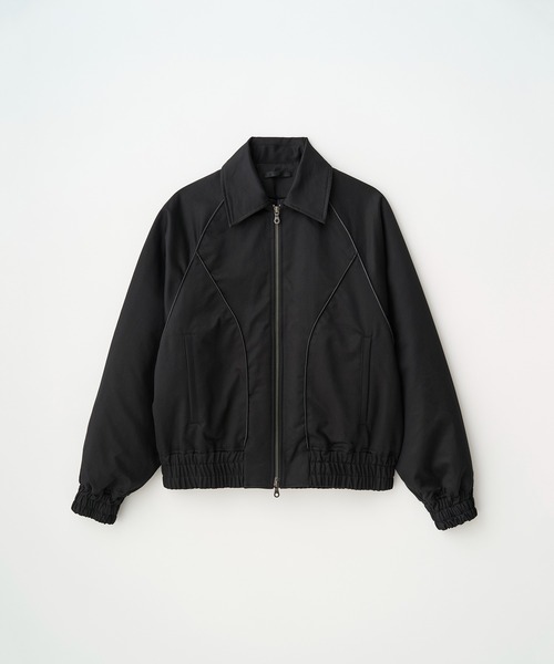 Juha(ユハ)の「LINED PADDED JACKET(ミリタリージャケット・メンズ・ブラック/オリーブ・3/4)」の14枚目の写真