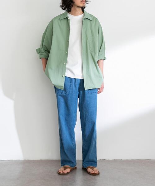 URBAN RESEARCH Sonny Label（アーバンリサーチサニーレーベル）の「接触冷感デニムイージーパンツ（その他パンツ・メンズ・ブルー系その他/インディゴブルー・MEDIUM/LARGE）」の12枚目の写真