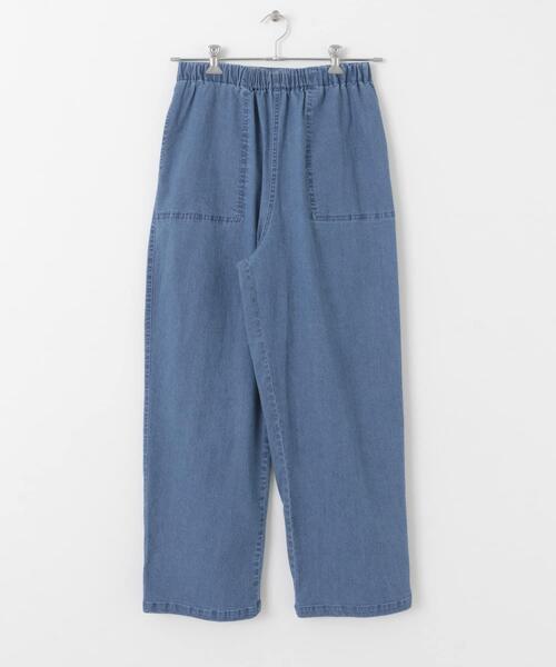 URBAN RESEARCH Sonny Label（アーバンリサーチサニーレーベル）の「接触冷感デニムイージーパンツ（その他パンツ・メンズ・ブルー系その他/インディゴブルー・MEDIUM/LARGE）」の14枚目の写真