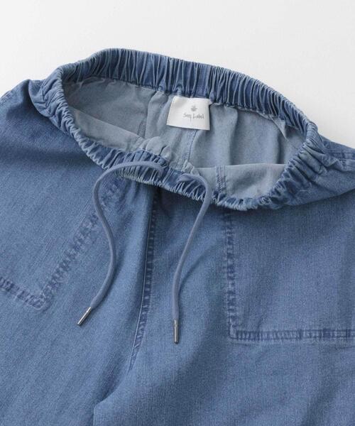 URBAN RESEARCH Sonny Label（アーバンリサーチサニーレーベル）の「接触冷感デニムイージーパンツ（その他パンツ・メンズ・ブルー系その他/インディゴブルー・MEDIUM/LARGE）」の16枚目の写真