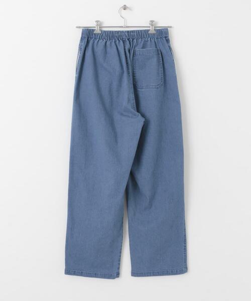 URBAN RESEARCH Sonny Label（アーバンリサーチサニーレーベル）の「接触冷感デニムイージーパンツ（その他パンツ・メンズ・ブルー系その他/インディゴブルー・MEDIUM/LARGE）」の17枚目の写真