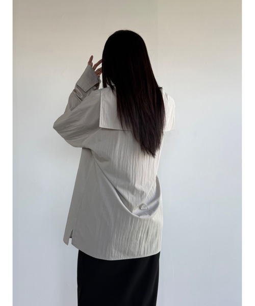 「Didot.showroom」 長袖ブラウス FREE グレイッシュベージュ レディース Didot.showroom 「Didot.showroom」 長袖シャツ FREE ベージュ