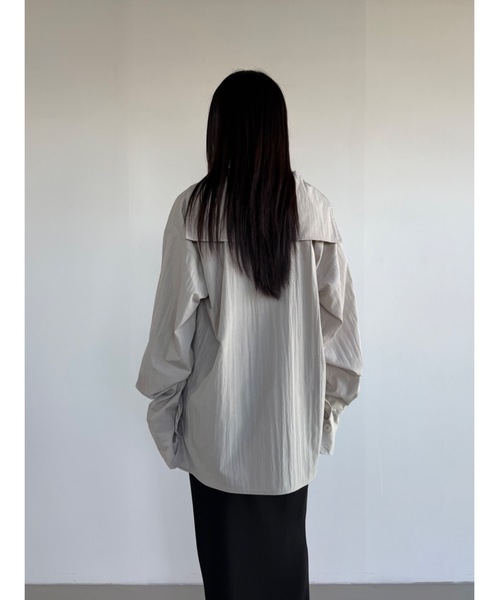 Didot.showroom(ディドット ショールーム)の「【DIDOT.】マリンブラウス(シャツ/ブラウス・レディース・アイボリー/ブラック/グレイッシュベージュ・FREE)」の17枚目の写真