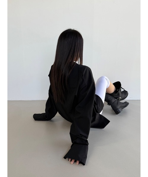 Didot.showroom(ディドット ショールーム)の「【DIDOT.】マリンブラウス(シャツ/ブラウス・レディース・アイボリー/ブラック/グレイッシュベージュ・FREE)」の21枚目の写真