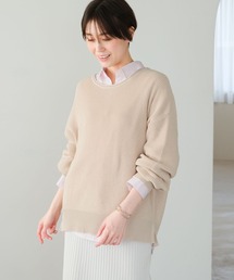 Elura | リネンライクボートネックニット/291208(ニット/セーター)