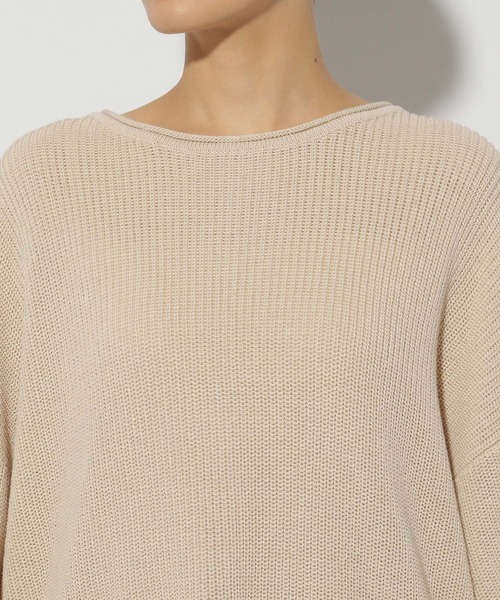 ずら様 リクエスト 2点 まとめ商品 Elura ニット セーター リネンライクボートネックニット/291208