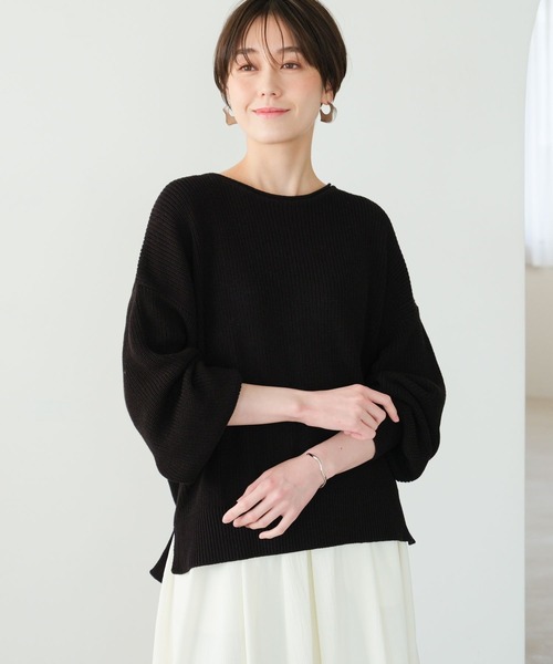 ゆりかページ　5つセット セール】リネンライクボートネックニット/291208（ニット