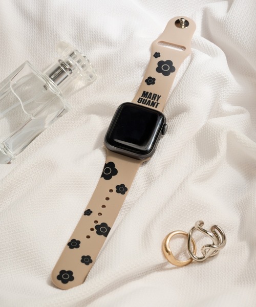 MARY QUANT】シリコンアップルウォッチバンド（デジタル腕時計）｜MARY
