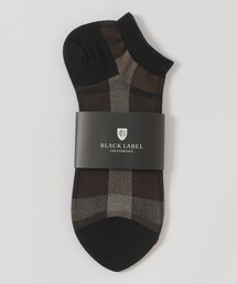 クレストブリッジチェックショートソックス