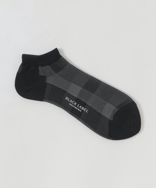 BLACK LABEL CRESTBRIDGE（ブラックレーベル・クレストブリッジ）の「クレストブリッジチェックショートソックス（ソックス/靴下・メンズ・ブラック/レッド系その他2/ベージュ系その他6/ベージュ系その他/ダークブラウン・FREE）」の6枚目の写真
