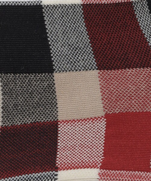 BLACK LABEL CRESTBRIDGE（ブラックレーベル・クレストブリッジ）の「クレストブリッジチェックショートソックス（ソックス/靴下・メンズ・ブラック/レッド系その他2/ベージュ系その他6/ベージュ系その他/ダークブラウン・FREE）」の9枚目の写真
