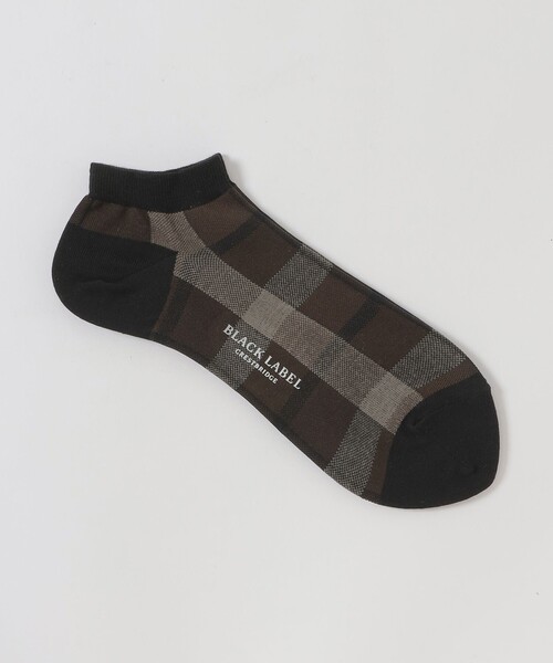 BLACK LABEL CRESTBRIDGE（ブラックレーベル・クレストブリッジ）の「クレストブリッジチェックショートソックス（ソックス/靴下・メンズ・ブラック/レッド系その他2/ベージュ系その他6/ベージュ系その他/ダークブラウン・FREE）」の14枚目の写真