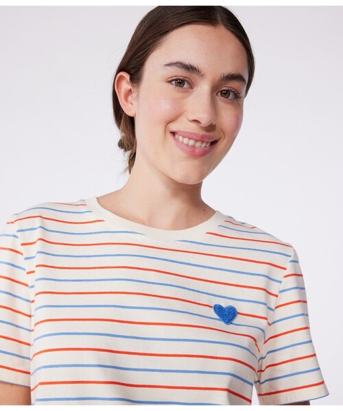 PETIT BATEAU（プチバトー）の「半袖Ｔシャツ（Tシャツ/カットソー・レディース・ホワイト系その他・XX-SMALL/X-SMALL/SMALL/MEDIUM/LARGE）」の5枚目の写真