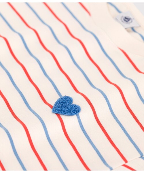 PETIT BATEAU（プチバトー）の「半袖Ｔシャツ（Tシャツ/カットソー・レディース・ホワイト系その他・XX-SMALL/X-SMALL/SMALL/MEDIUM/LARGE）」の2枚目の写真