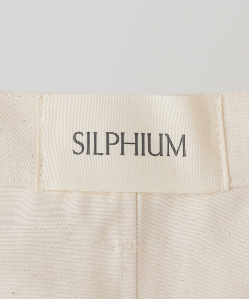 CITYSHOP(シティーショップ)の「SILPHIUM Lace denim:デニムパンツ(デニムパンツ・レディース・ホワイト・26cm/28cm)」の10枚目の写真