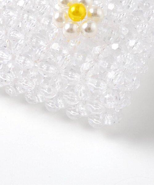 apres les cours（アプレレクール）の「フラワービーズポシェット（ショルダーバッグ・キッズ・オフホワイト・FREE）」の11枚目の写真