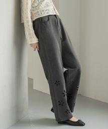 RETRO GIRL | カットワークデニムPT(その他パンツ)